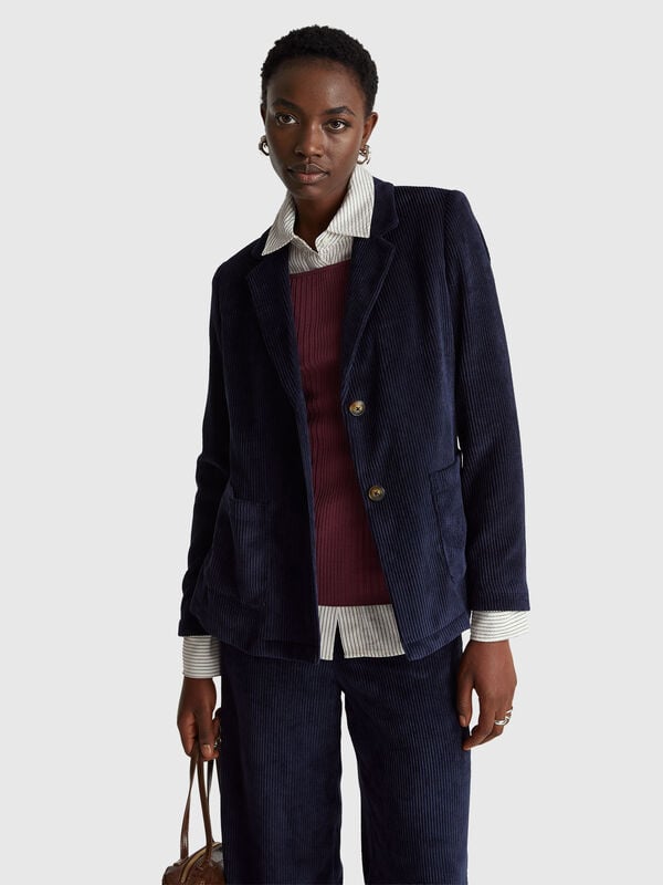 Blazer de pana Mujer