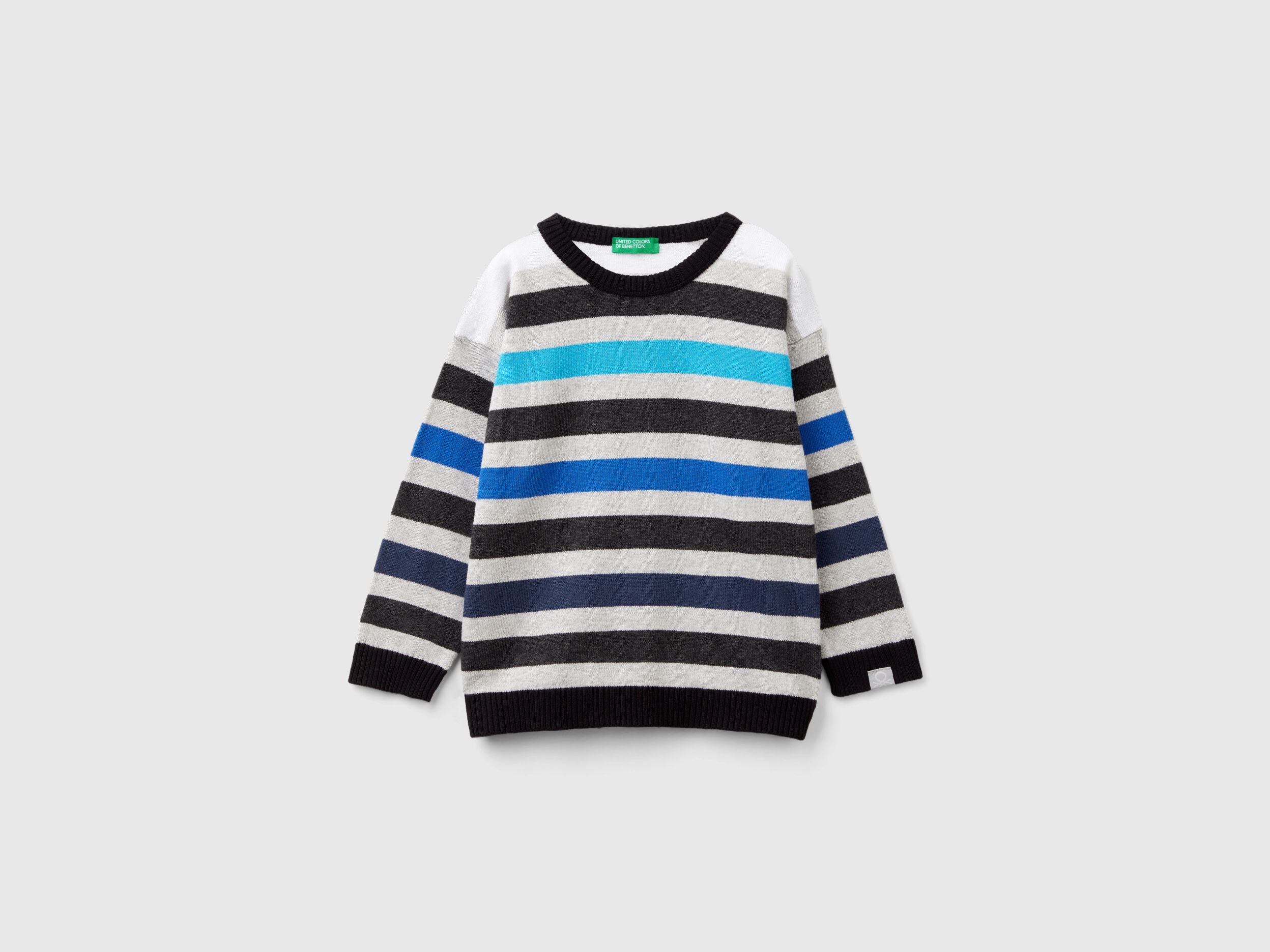 Jersey de rayas Multi color Benetton
