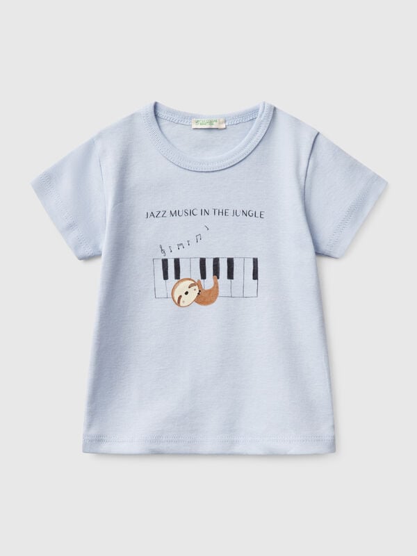 Camiseta de manga corta de algodón  Recién nacidos
