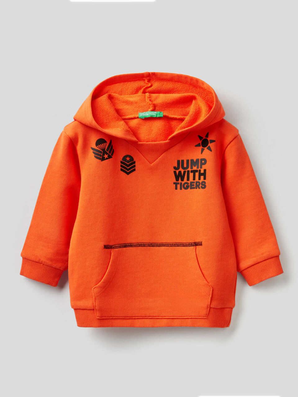 Sudadera de 100 % algodón con capucha image number 1