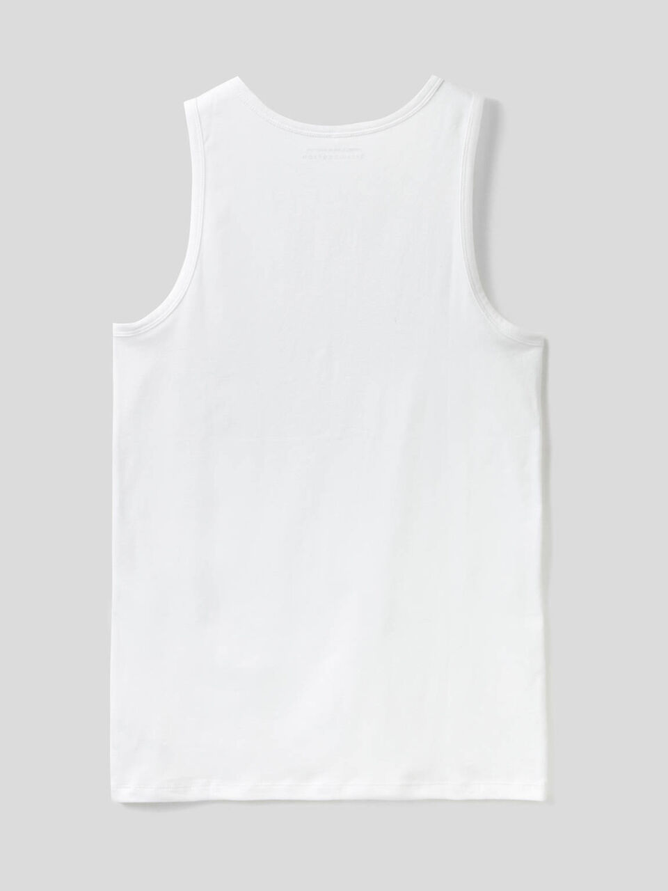 Camiseta de tirantes de algodón orgánico elástico image number 2