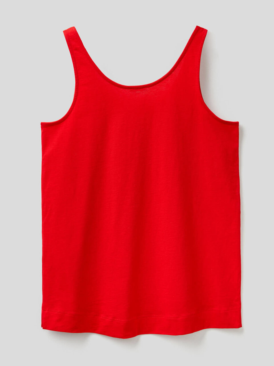 Camiseta de tirantes con estampado de eslogan image number 2