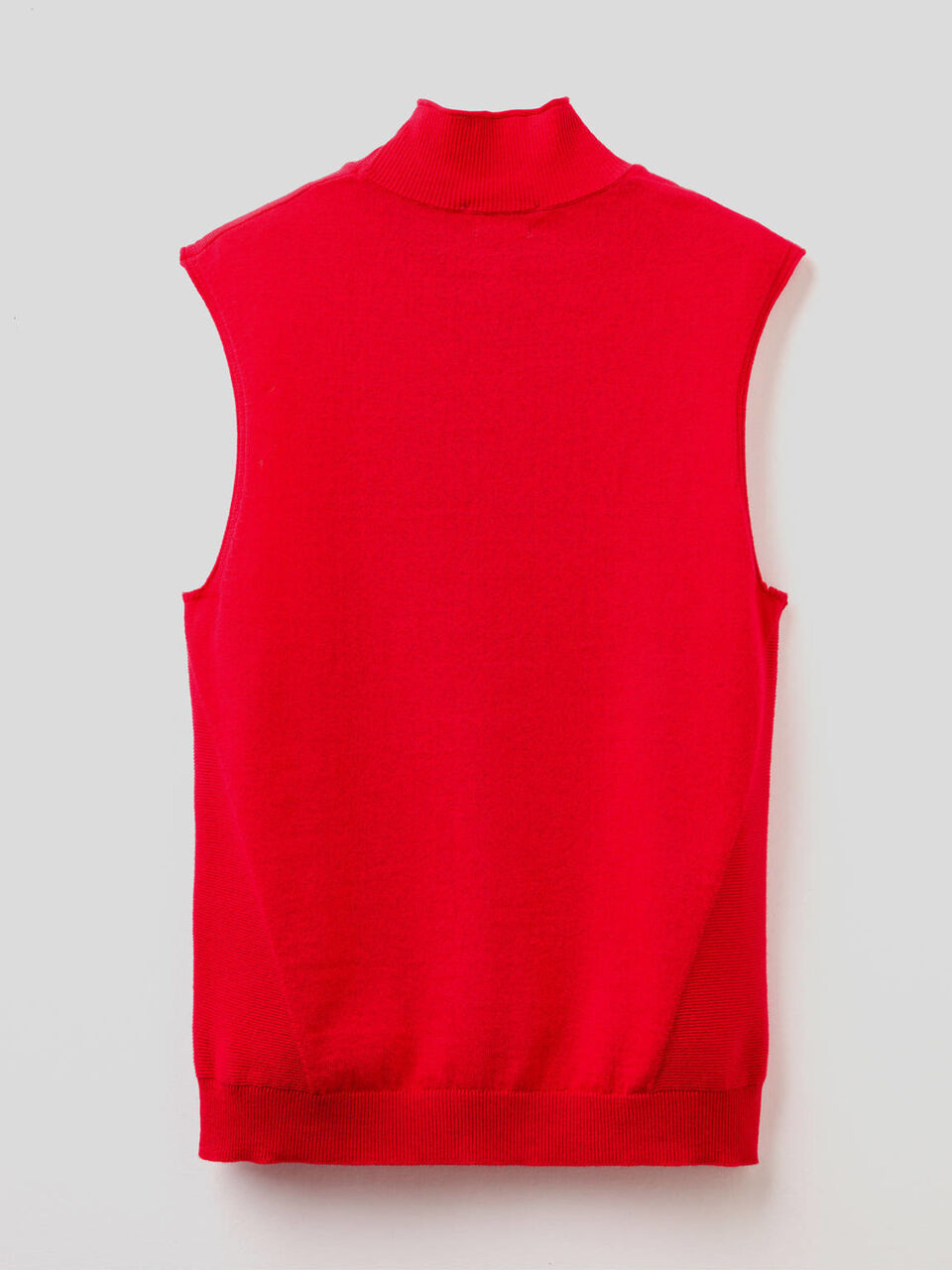 Jersey de cachemir mixto sin mangas image number 2