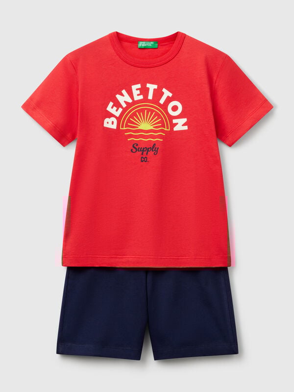 SET T-SHIRT+SHORTS Niño