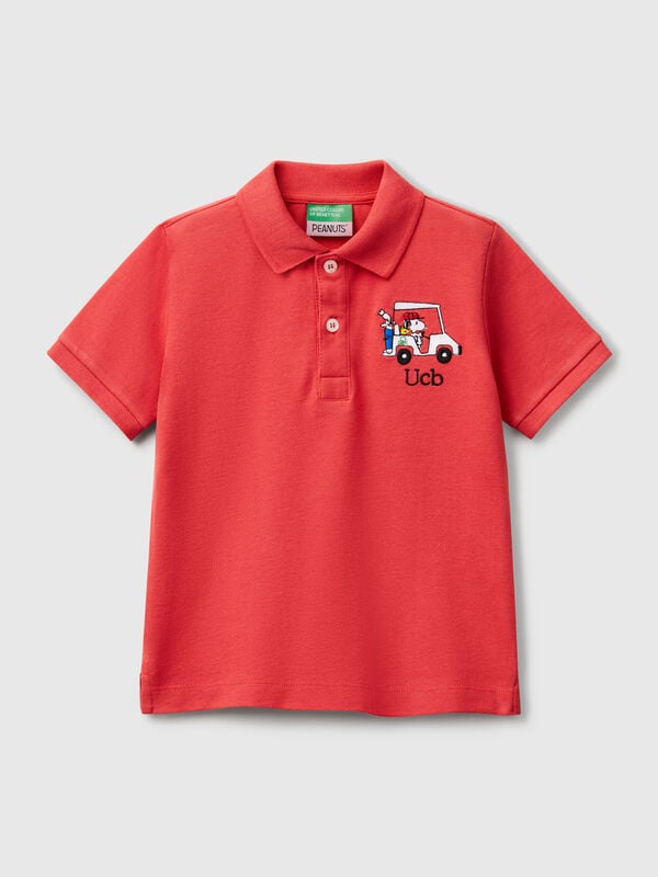 Polo con bordado Snoopy ©Peanuts Niño