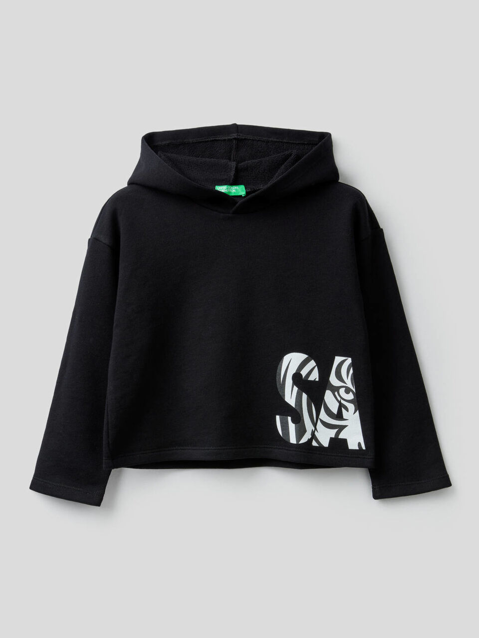 Sudadera cuadrada de algodón puro image number 1