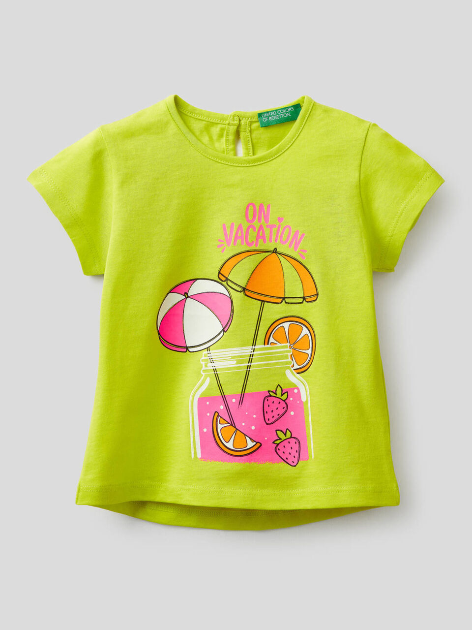 Camiseta con estampado flúor image number 1