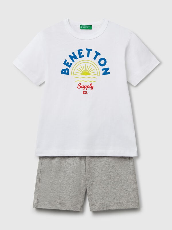 SET T-SHIRT+SHORTS Niño