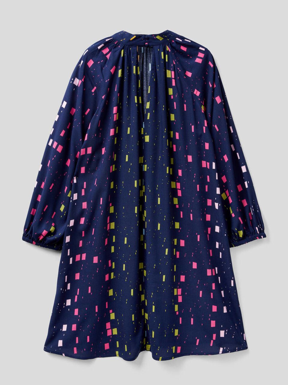 Vestido estampado de viscosa sostenible image number 2