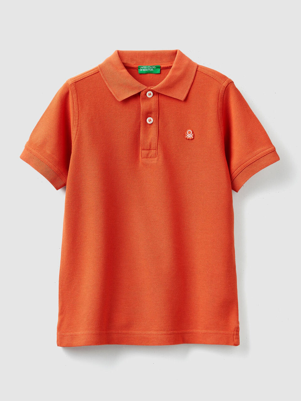 Polo de piqué de algodón orgánico image number 1