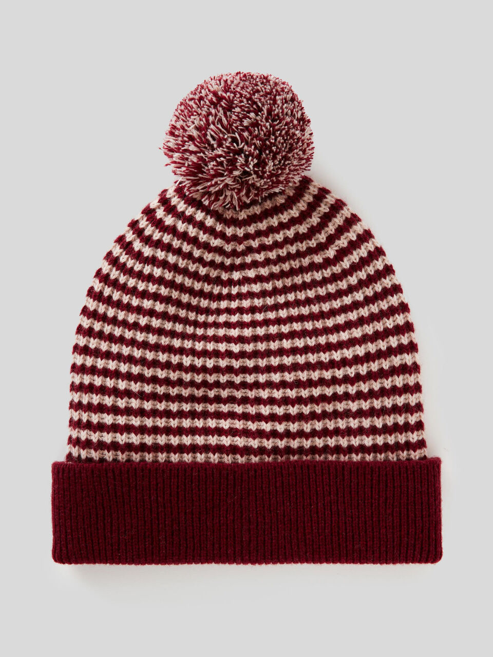 Gorro de lana con pompón image number 1