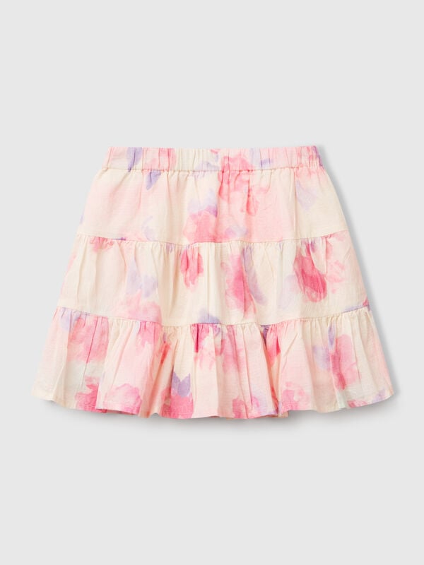Minifalda estampada Niña