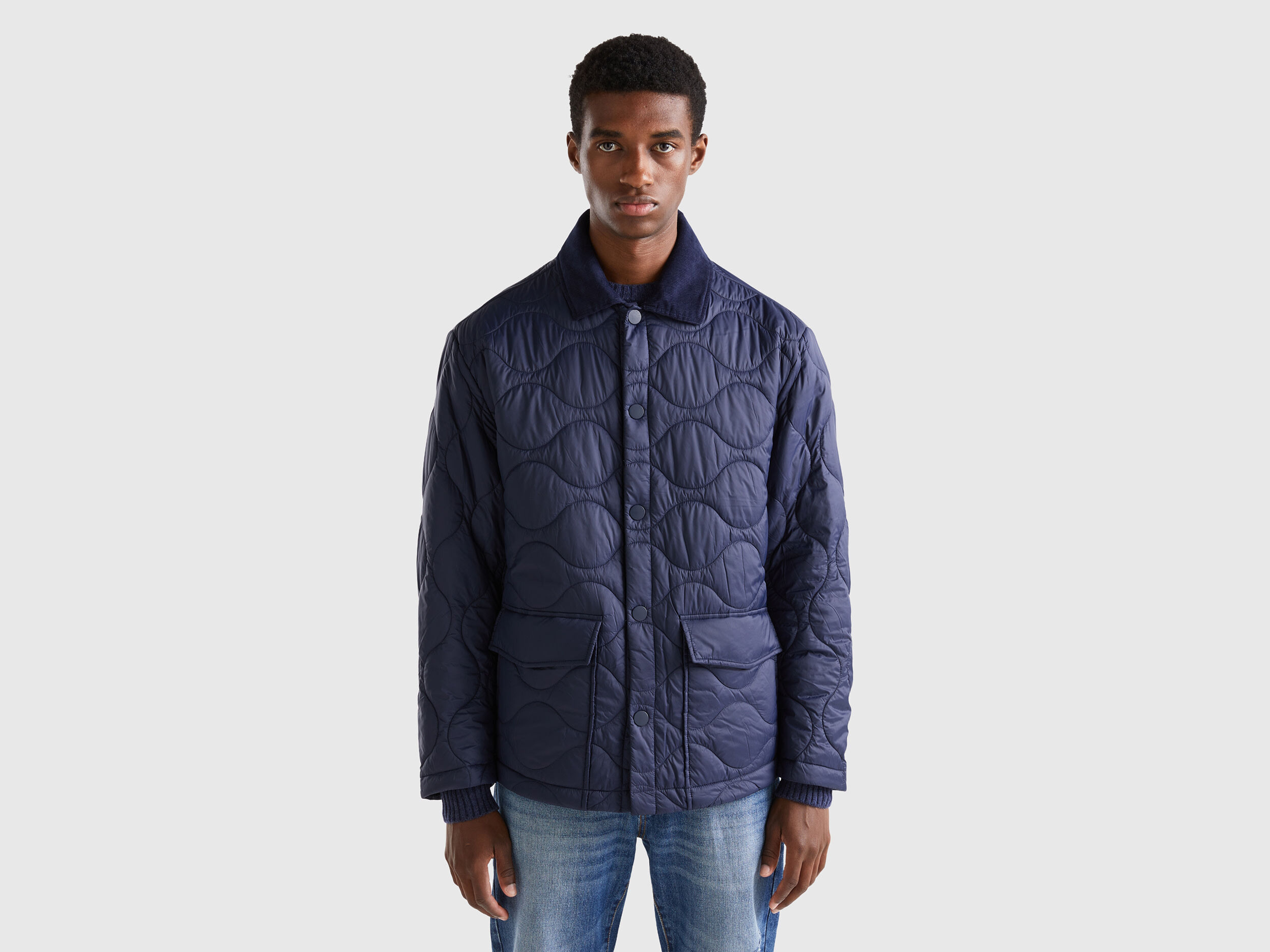 Chaqueta best sale benetton hombre