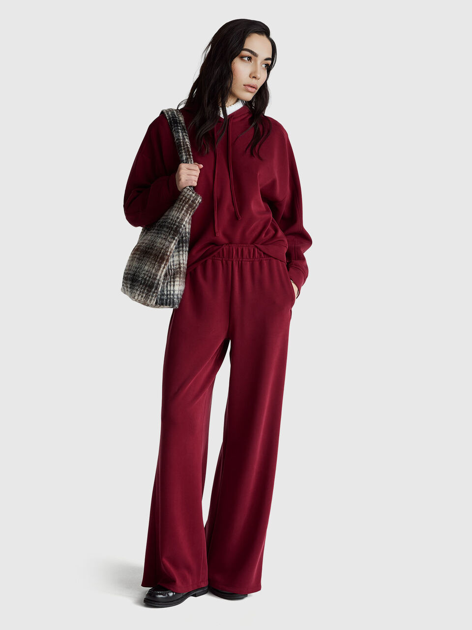 SWEATER W/HOOD Mujer image number null