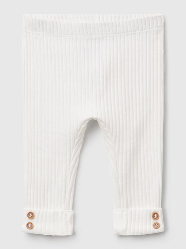 Legging de algodón elástico Recién nacidos