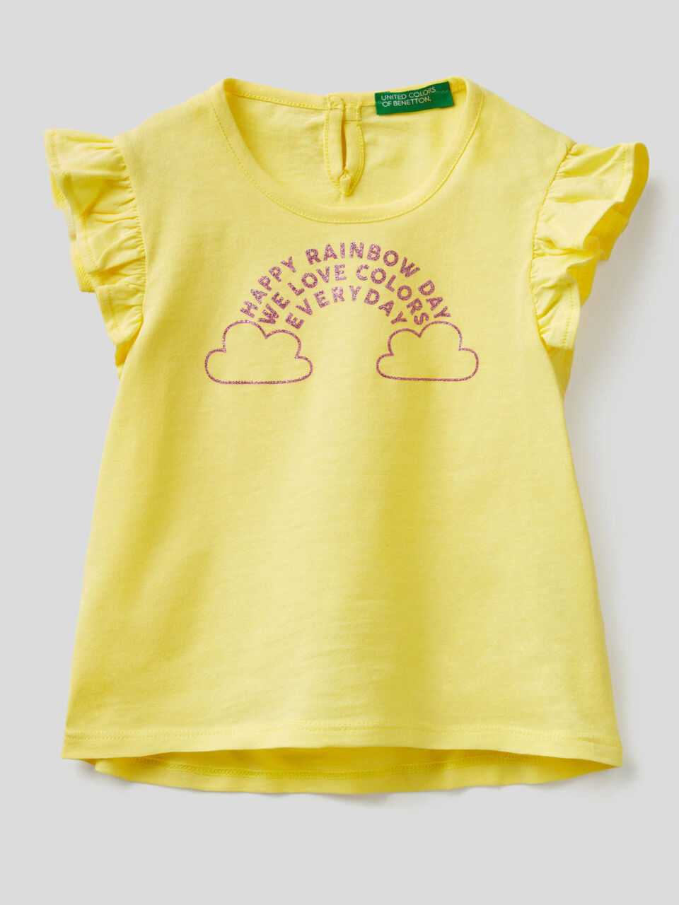 Camiseta con manga casquillo image number 1