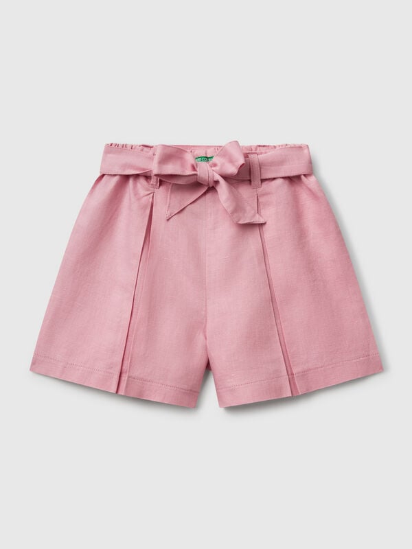Bermudas con fajín Niña