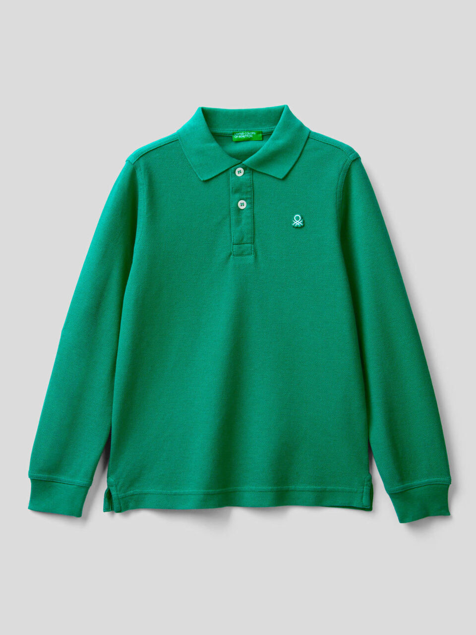 Polo de manga larga 100% algodón orgánico image number 1