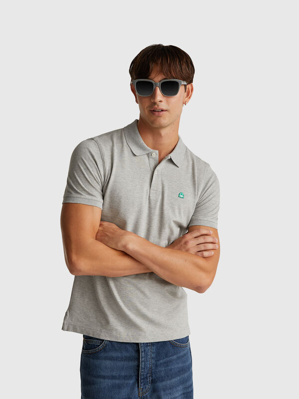 Polo ajustado Hombre