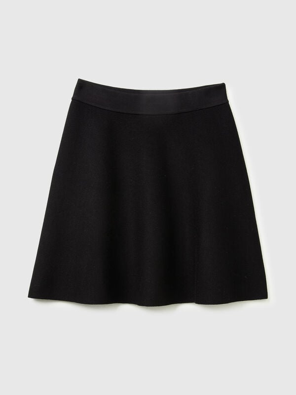 Minifalda de punto Minifalda de punto Mujer