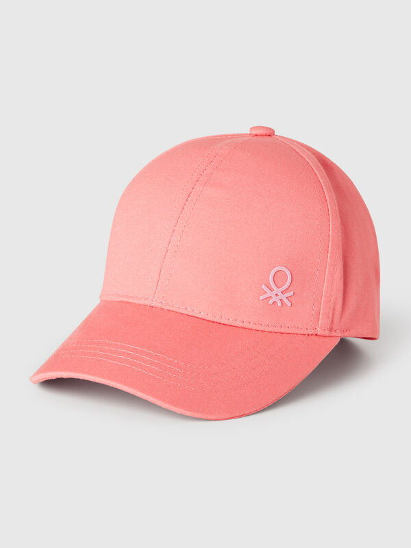Gorra de algodón con logo Niño