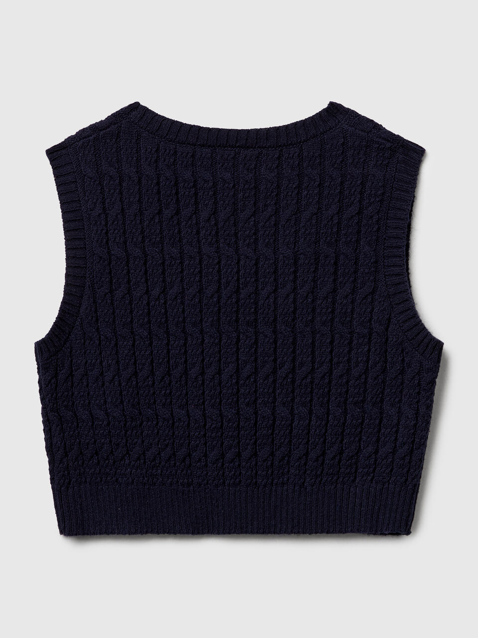 SLEEVELESS SWEATER Niña image number 2