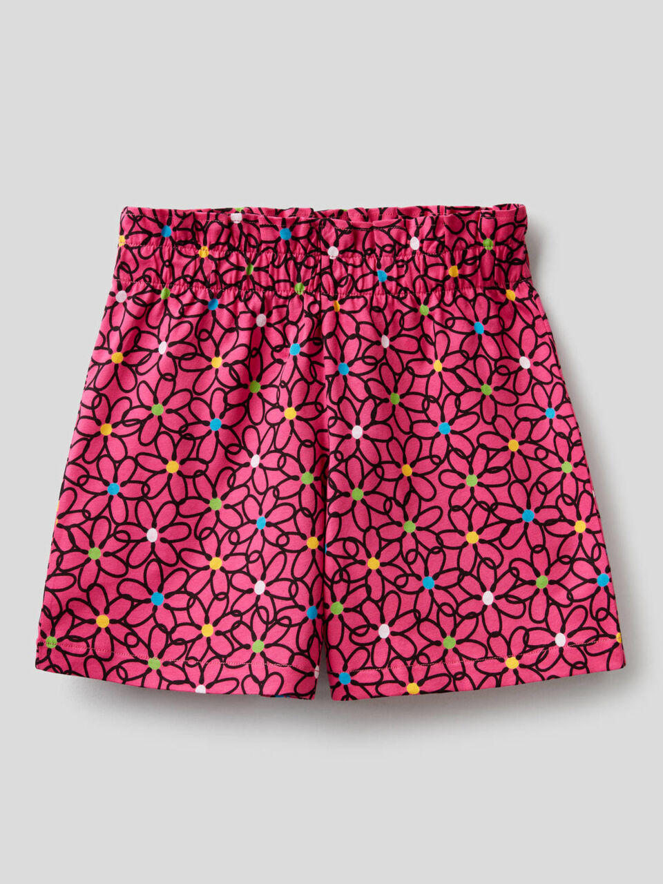 Bermudas estampadas de 100% algodón image number 1