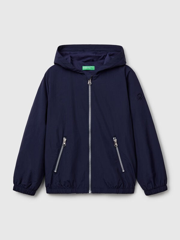 Chaqueta de nailon con capucha Niño