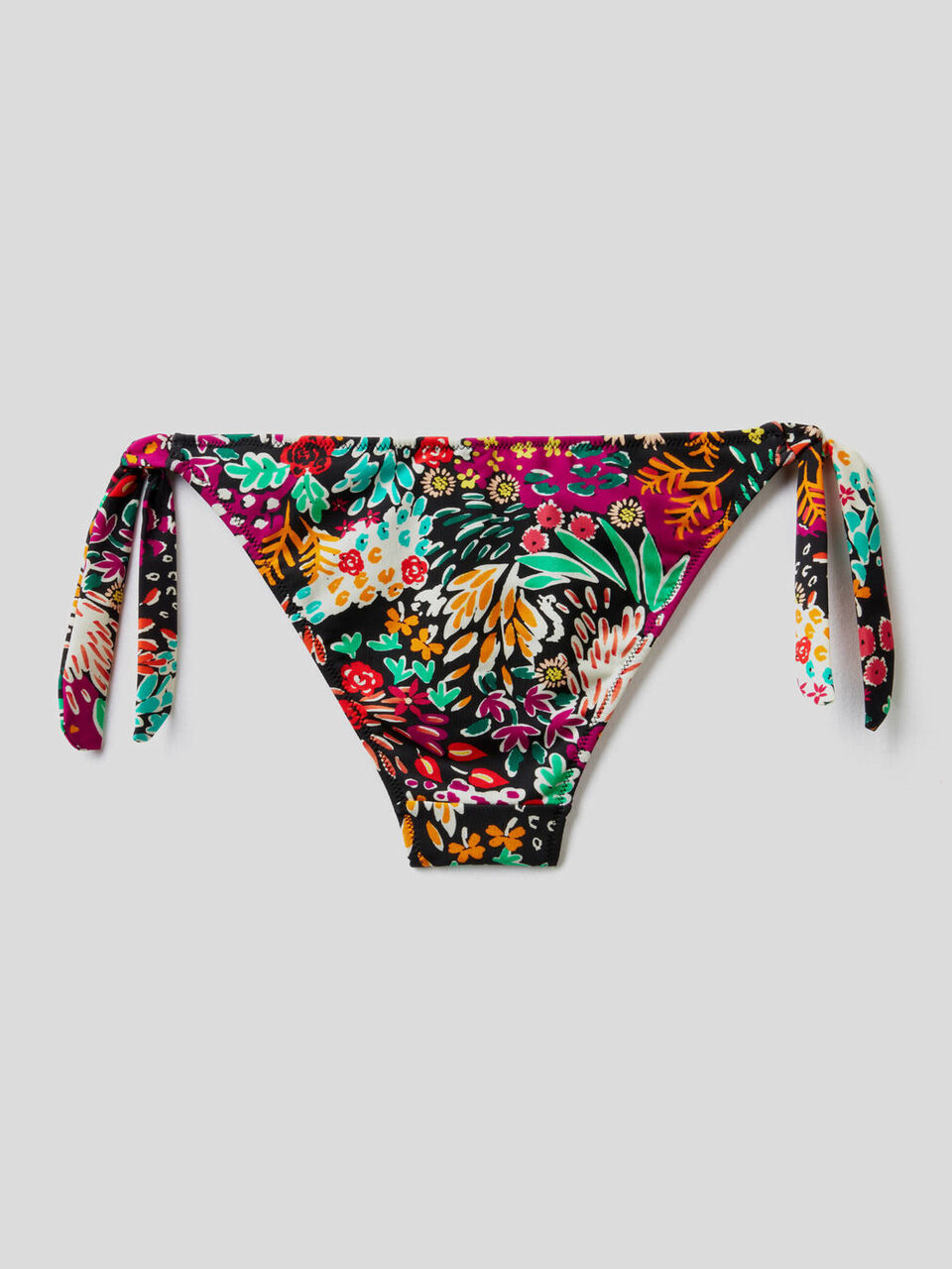 Braguita de bikini con estampado tropical image number 2
