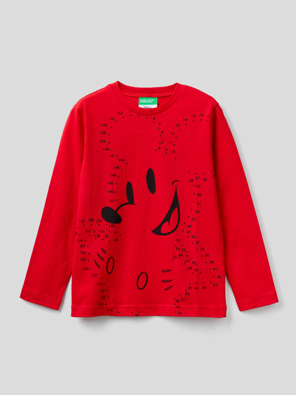 Camiseta de manga larga con estampado de Mickey image number 1