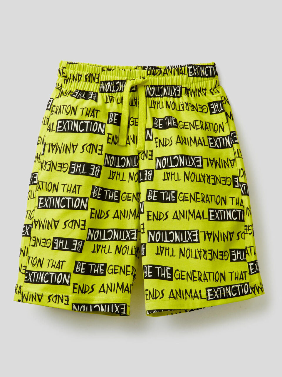 Bermudas estampadas de 100% algodón image number 1