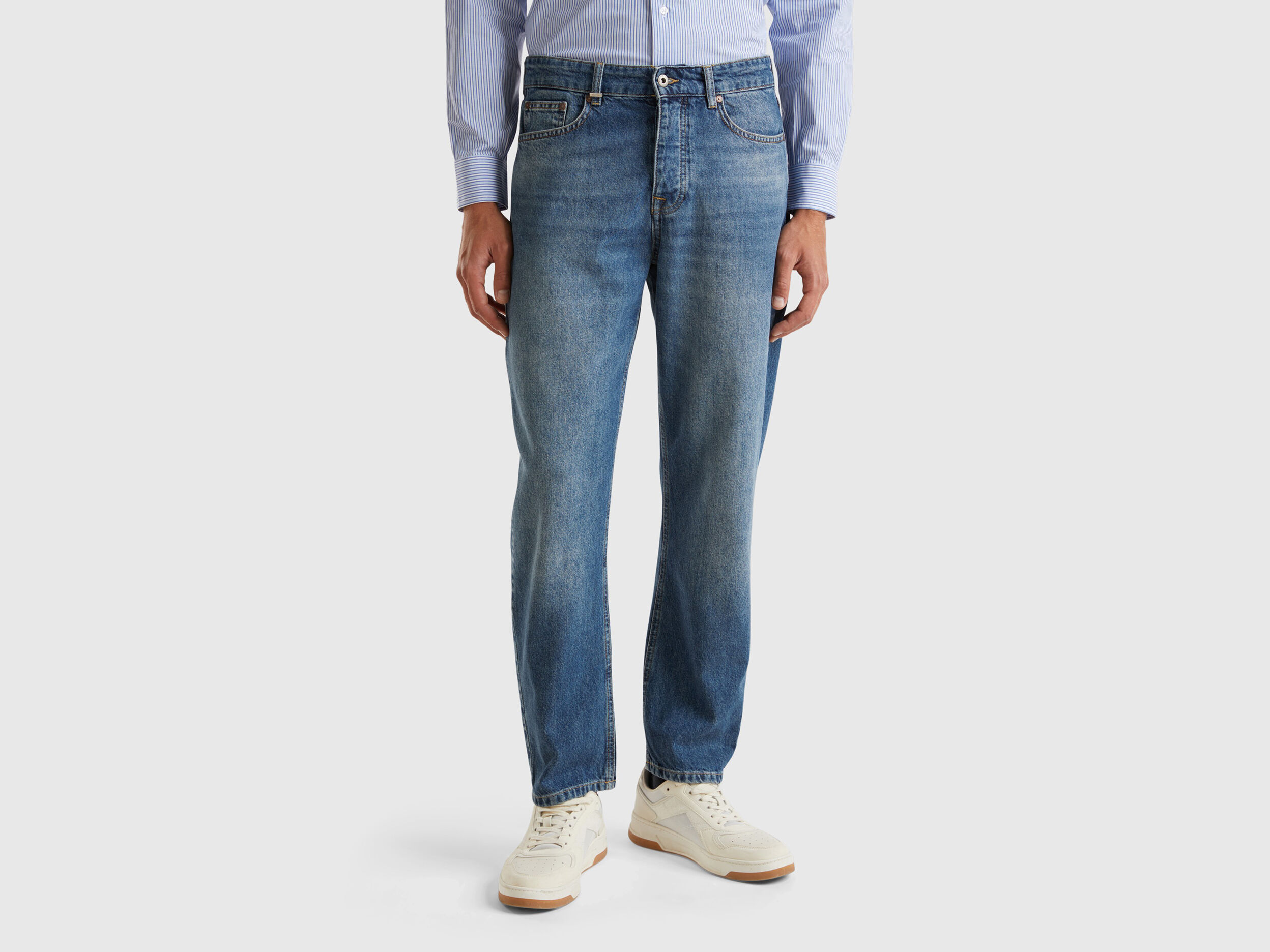 Vaqueros benetton hombre hot sale