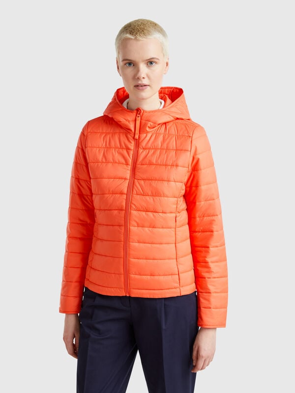 Chaqueta slim fit con acolchado  Mujer