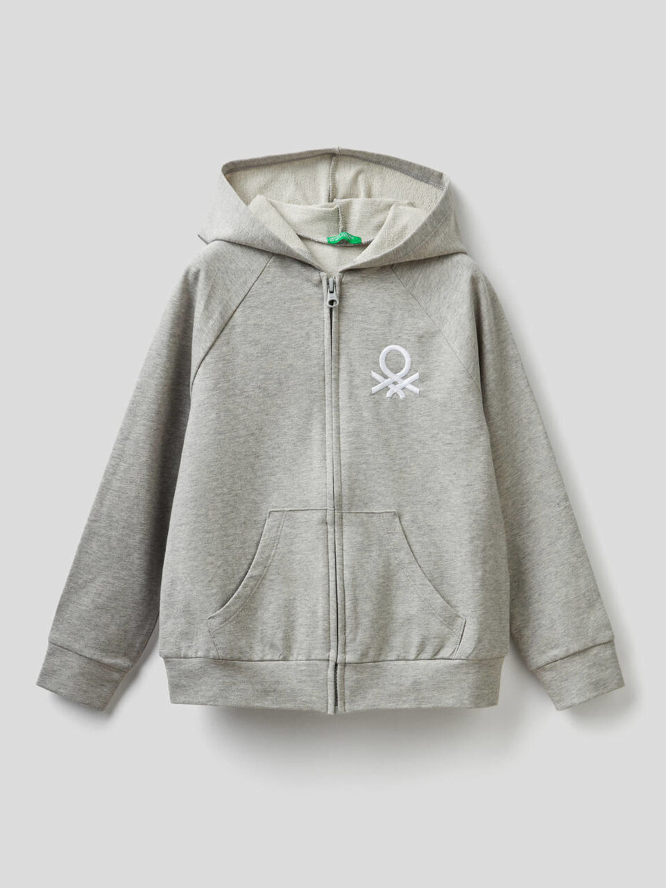 Sudadera con capucha y logotipo bordado image number 1