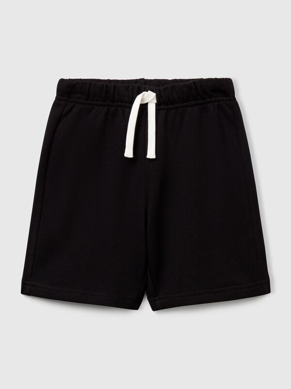 Bermudas de felpa de algodón Niño