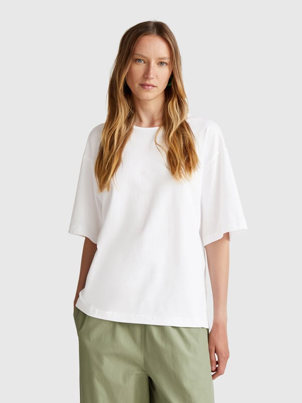 Camiseta con cruce en la espalda Mujer