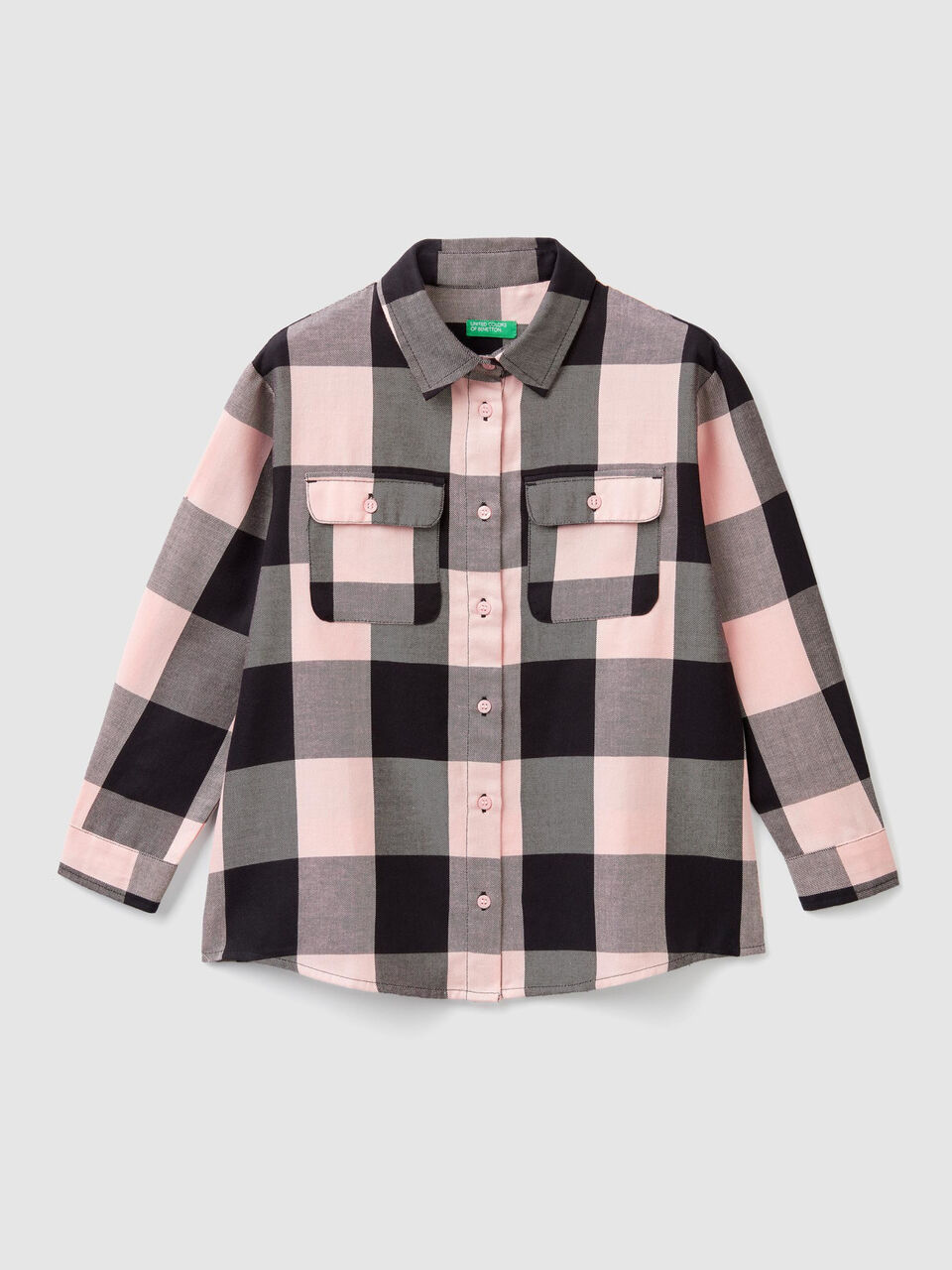 Camisa de cuadros de franela image number 1