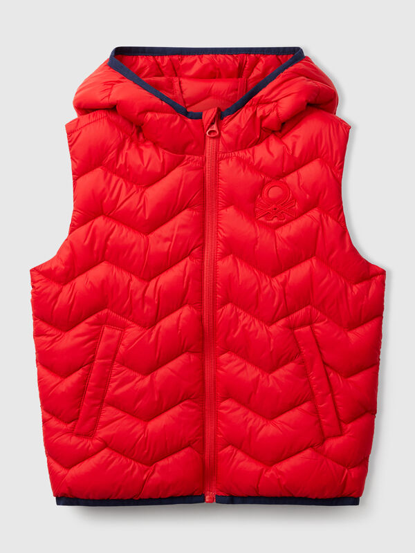 Chaleco acolchado con capucha Niño