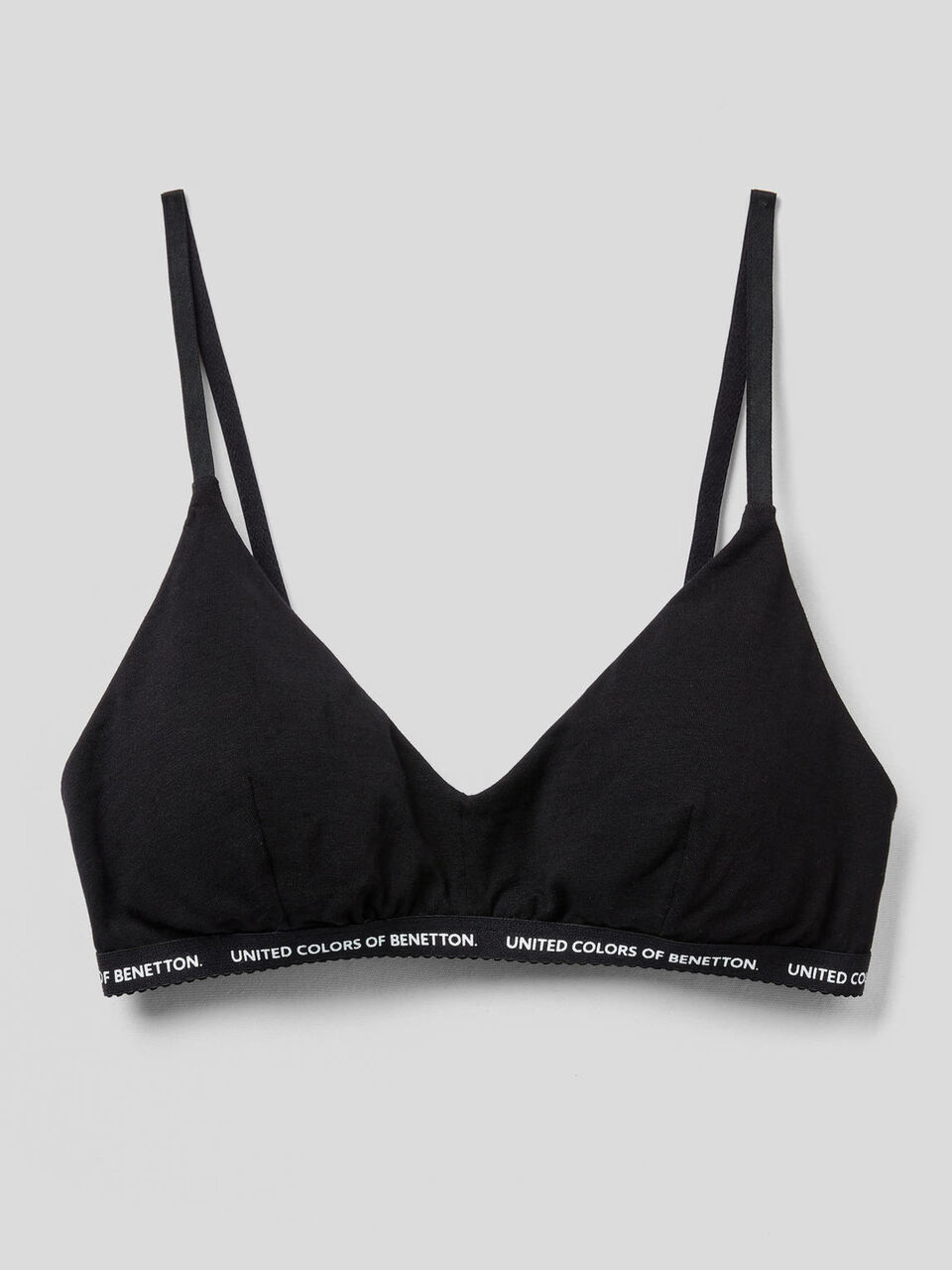 Sujetador brassiere de algodón orgánico elástico image number 1