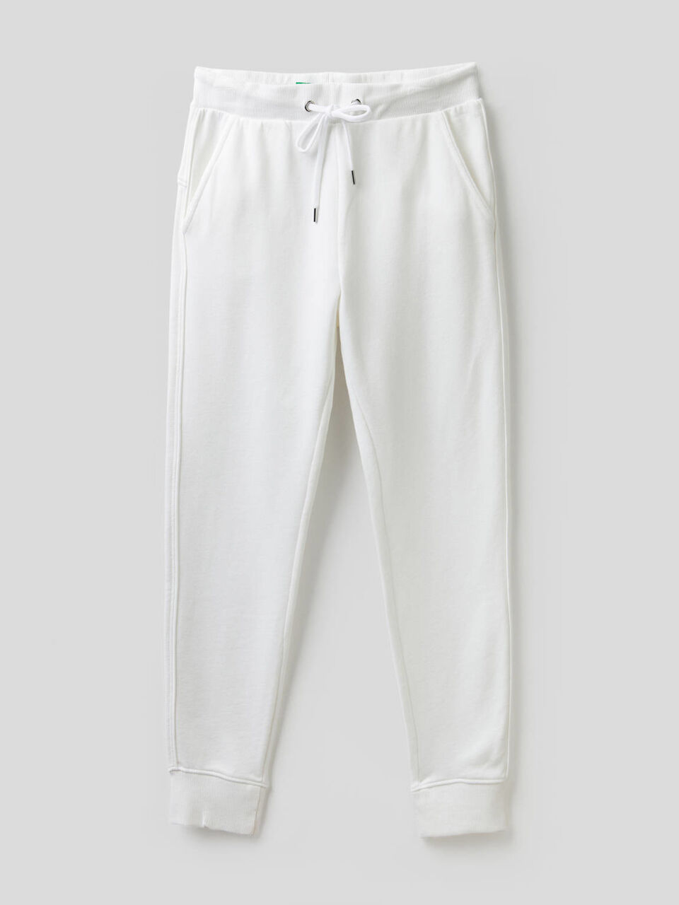 Pantalón de felpa con cordón de ajuste image number null