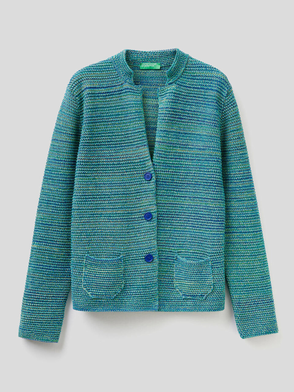 Chaqueta de punto de 100 % algodón image number 1