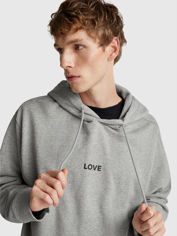 Sudadera con estampado Hombre