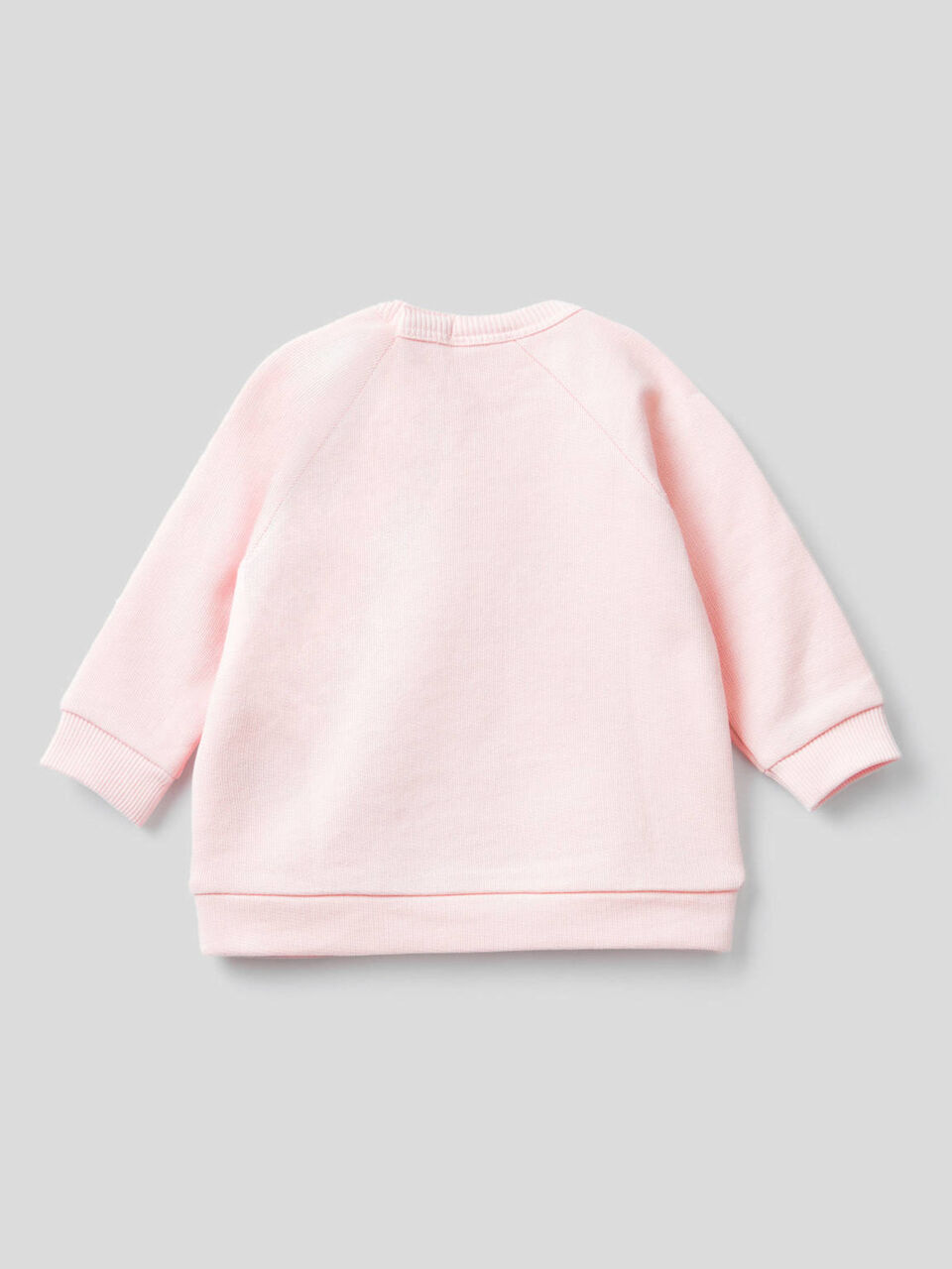 Sudadera de algodón orgánico con estampado de animalito image number 2