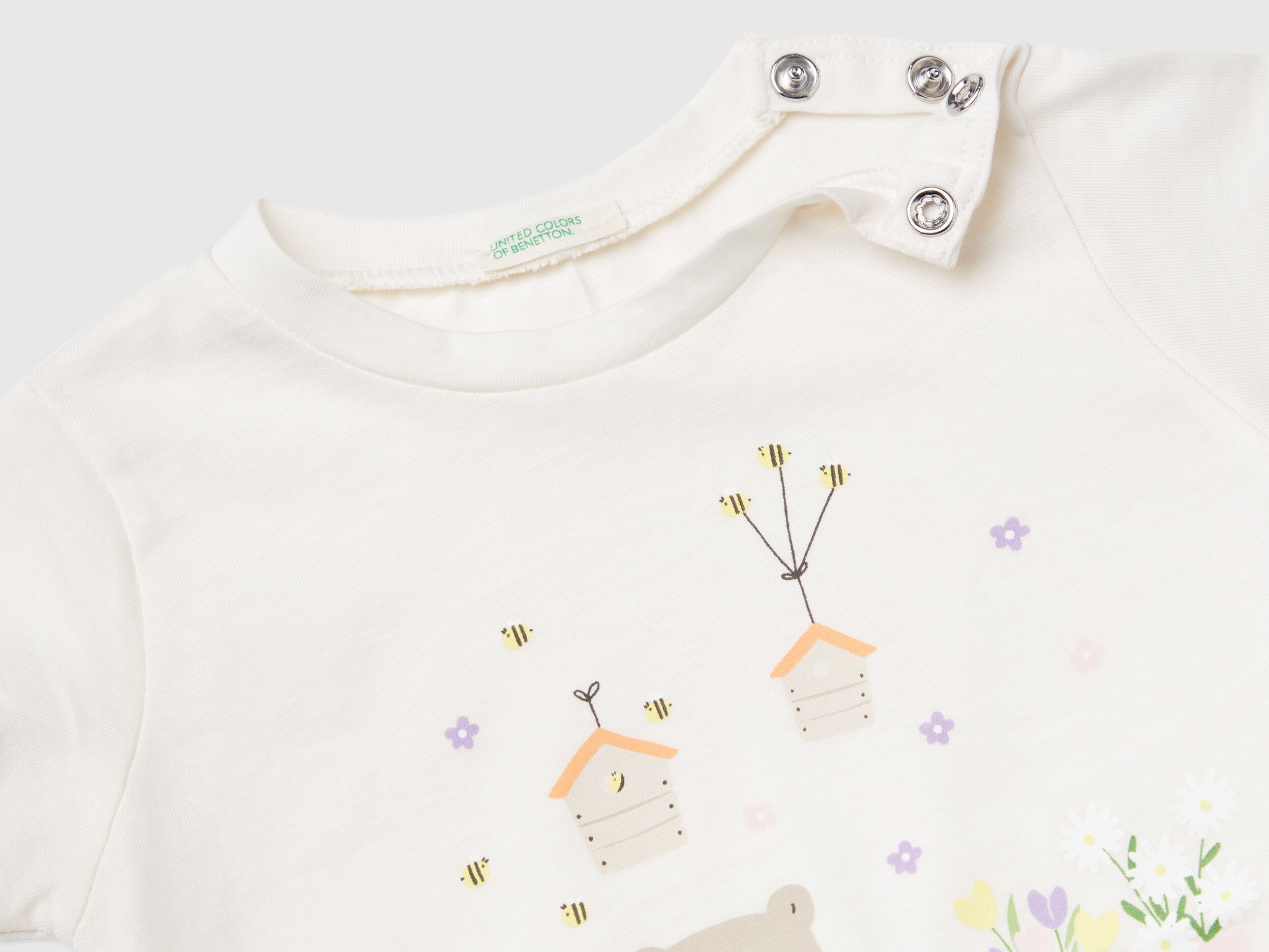 Benetton recien nacido niña top
