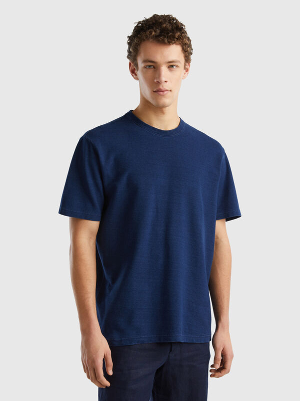 Camiseta relaxed fit de 100 % algodón Hombre