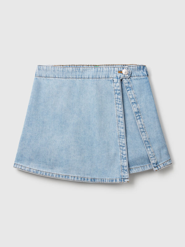 Pantalón culotte vaquero Niña