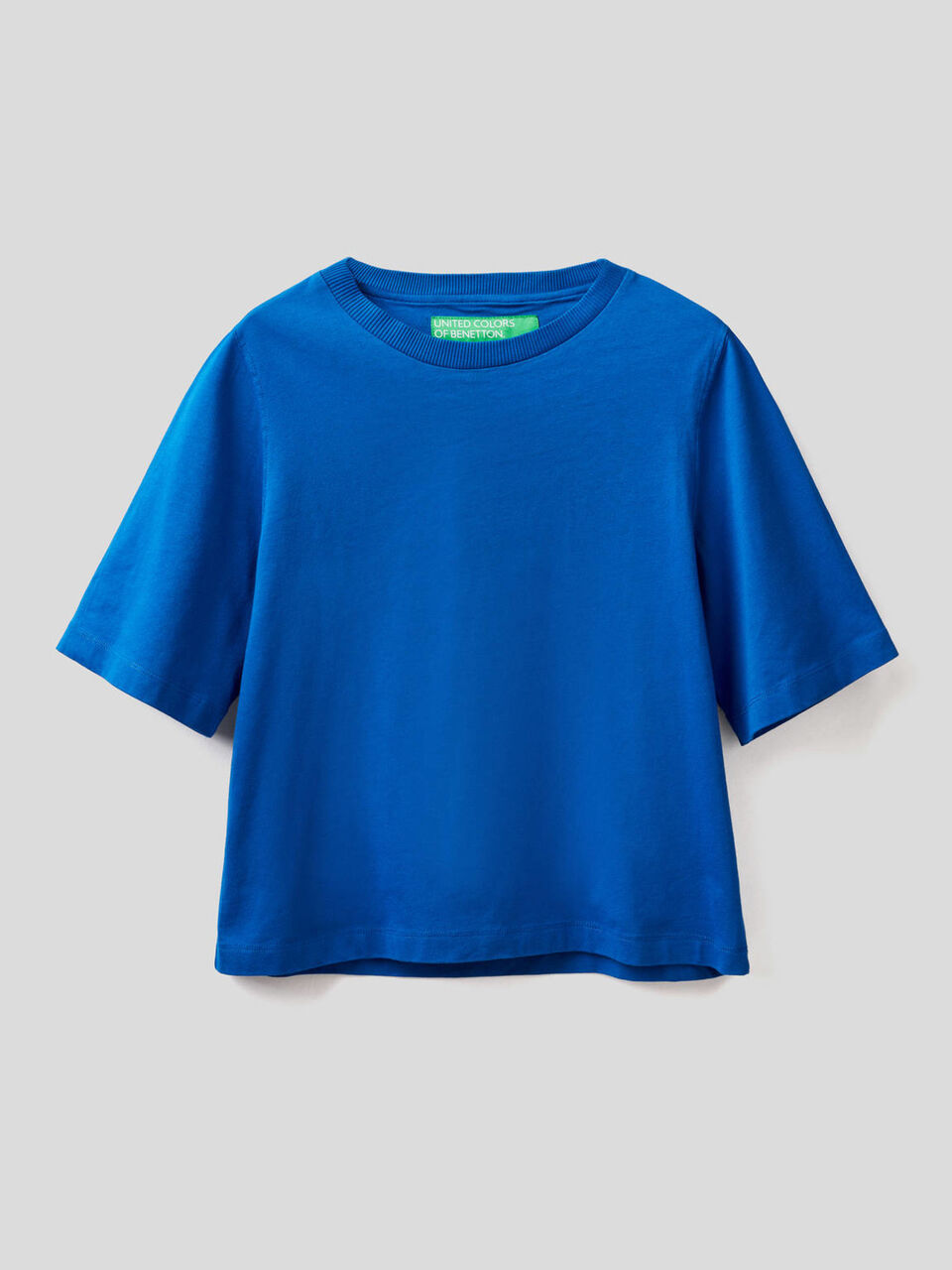 Camiseta boxy fit de 100 % algodón image number 1