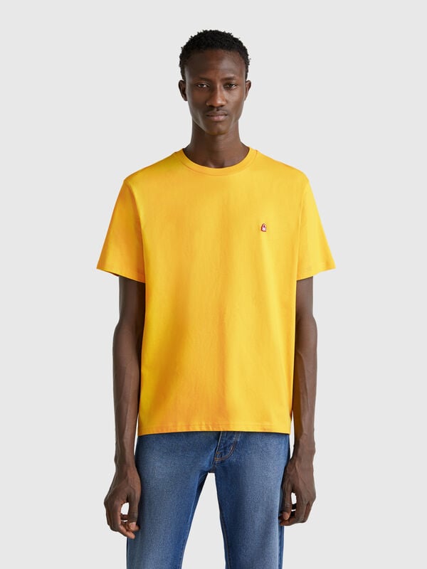Camiseta básica de algodón  Hombre
