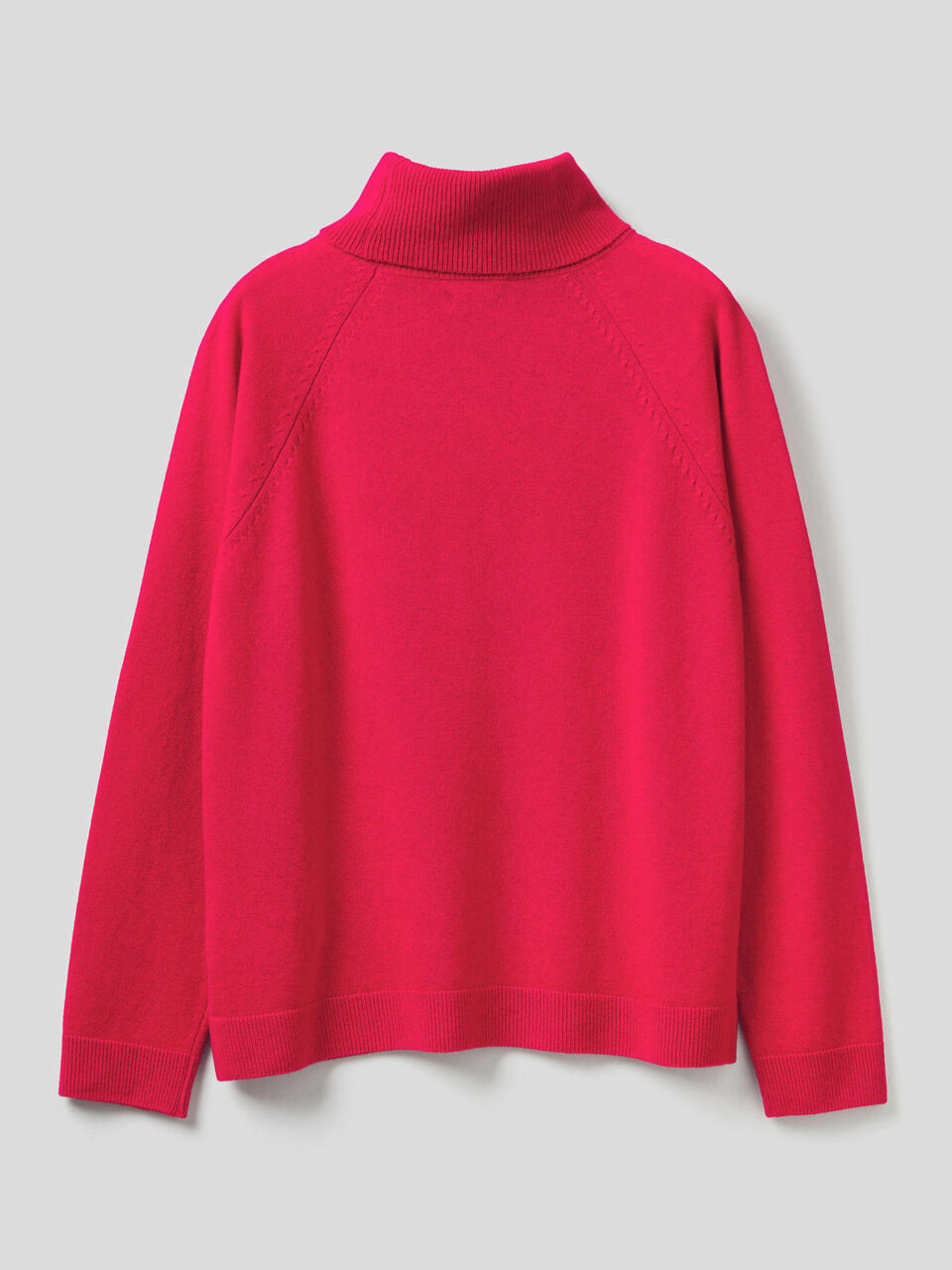Jersey de cuello alto en mezcla de lana y cachemir image number 2