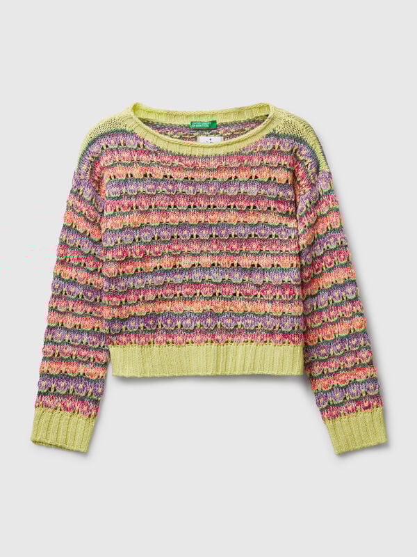 Suéter multicolor Niña